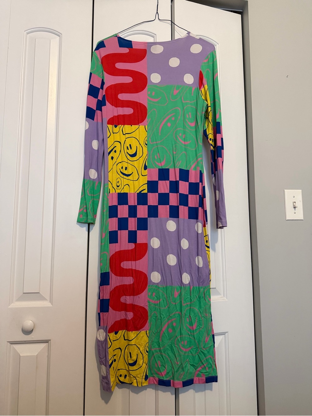 Lazy Oaf Colorblock Pattern Dress - Picture 6 of 6